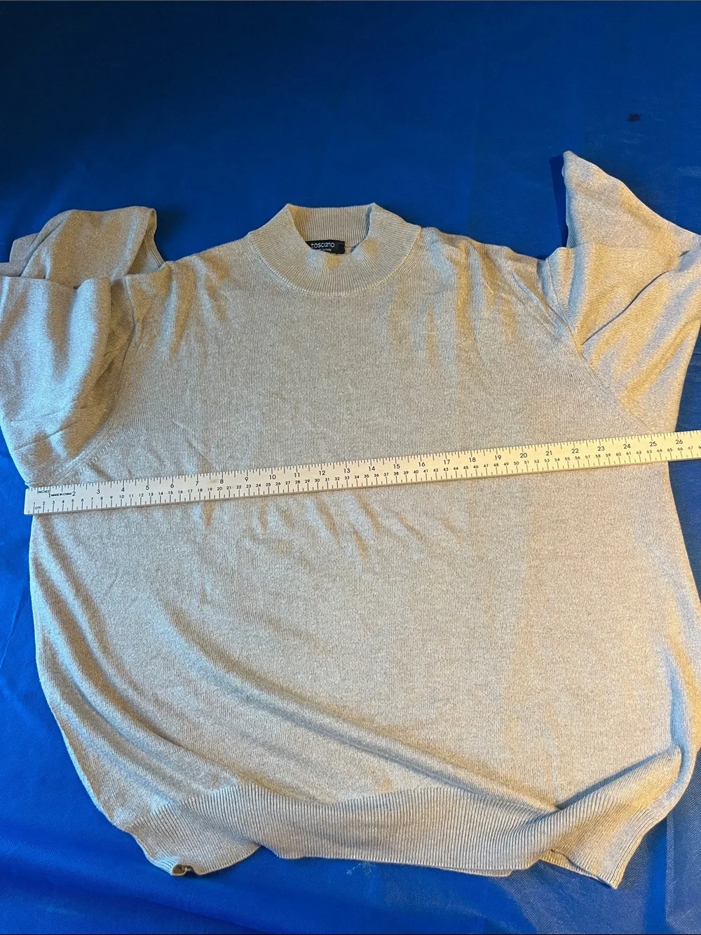 Men's Turtleneck Sweater in Taupe - Minimal Knit